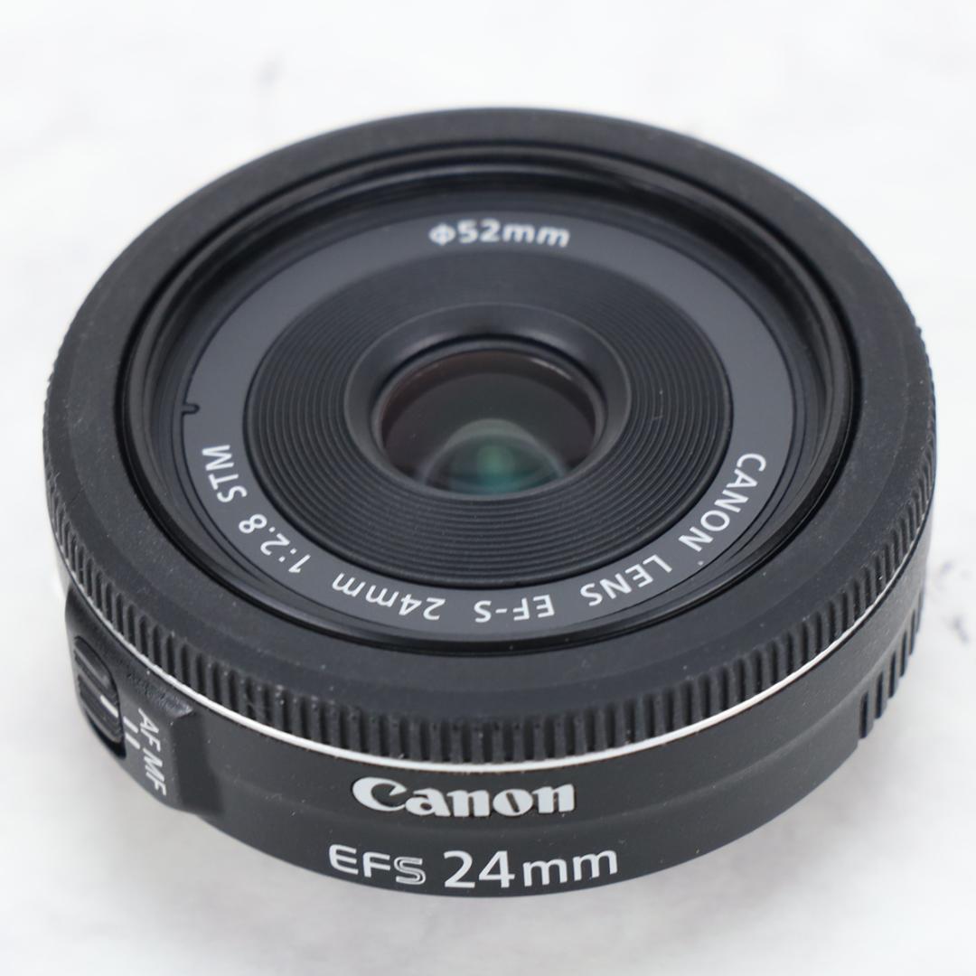 Canon キヤノン EF-S 24mm F2.8 STM UVフィルター付