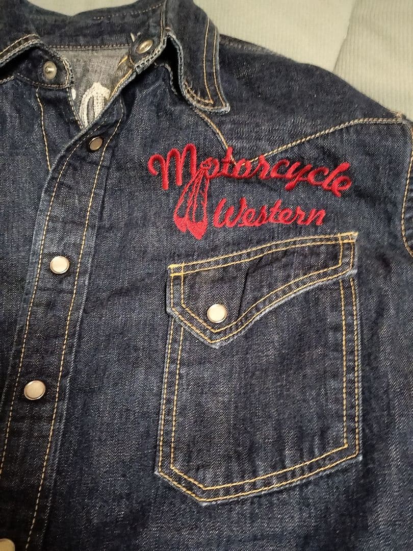 フラットヘッド デニムシャツ