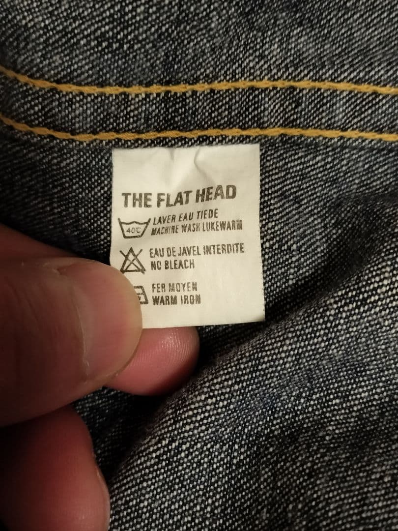 フラットヘッド デニムシャツ