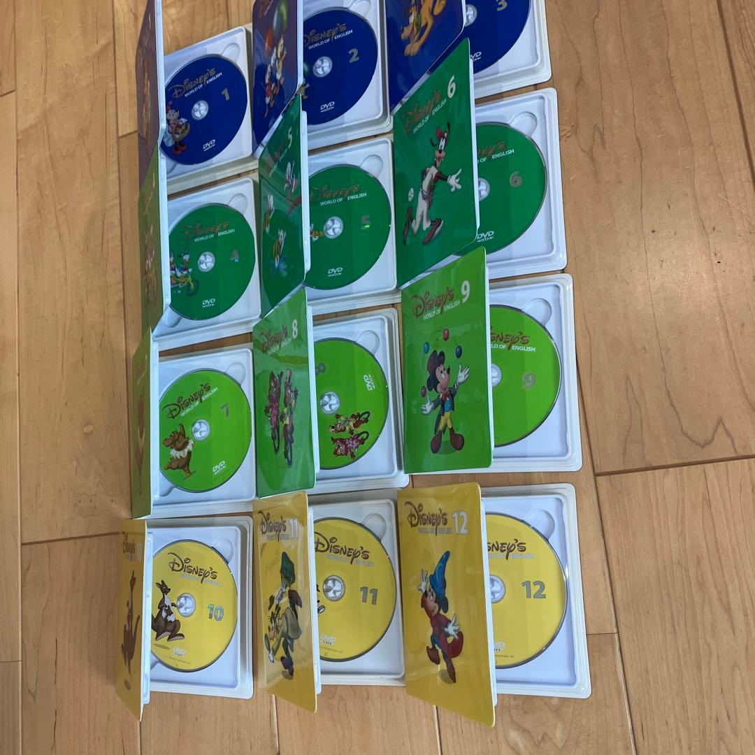 ディズニー 英語システム　DWE DVD CD 12巻セット