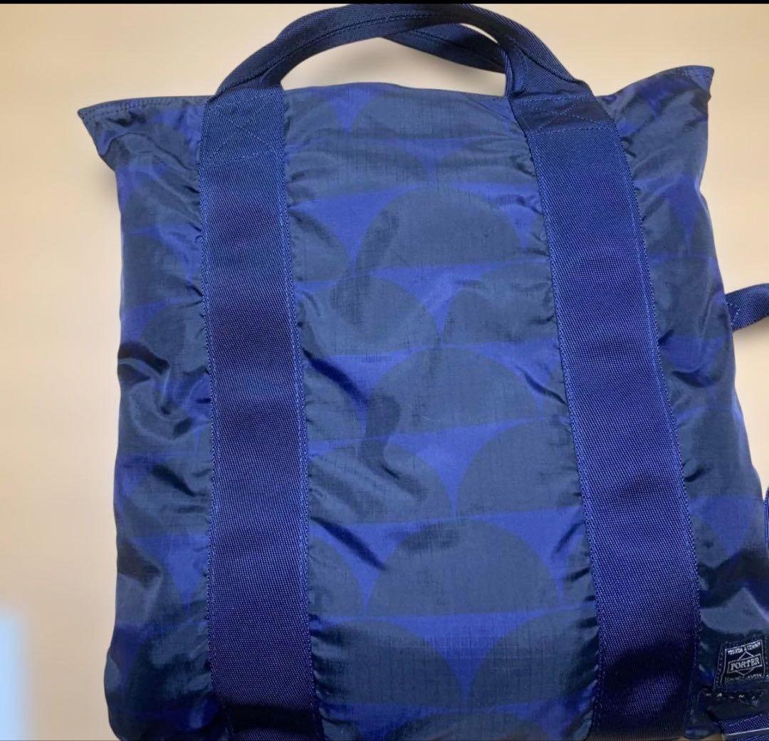PORTER × MARNI ネイビー トートバッグ