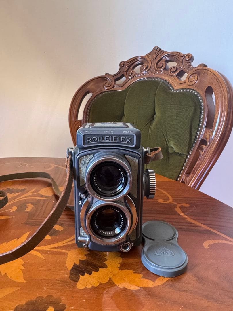 【完動品】Rolleiflex 4×4 二眼レフカメラ baby rollei