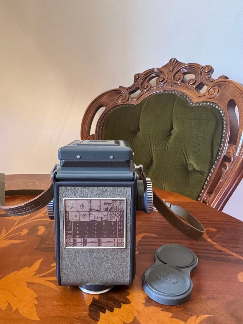 【完動品】Rolleiflex 4×4 二眼レフカメラ baby rollei