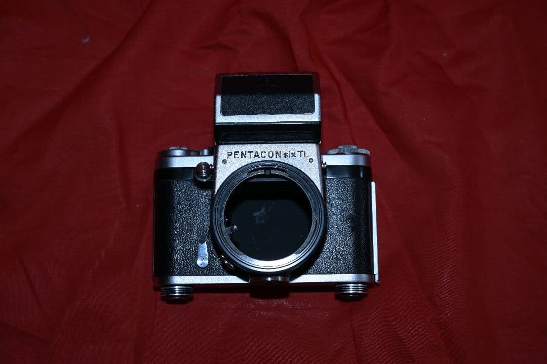 PENTACON six TL 中判フィルムカメラ、レンズ無し　作例あり