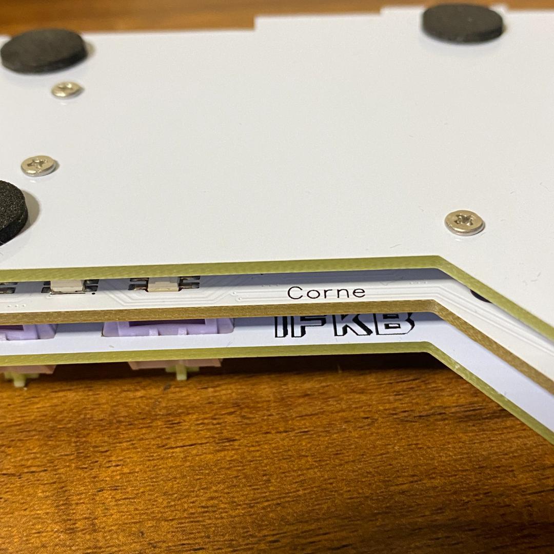 自作分割キーボード IFKB IF WCORNE EPOMAKER