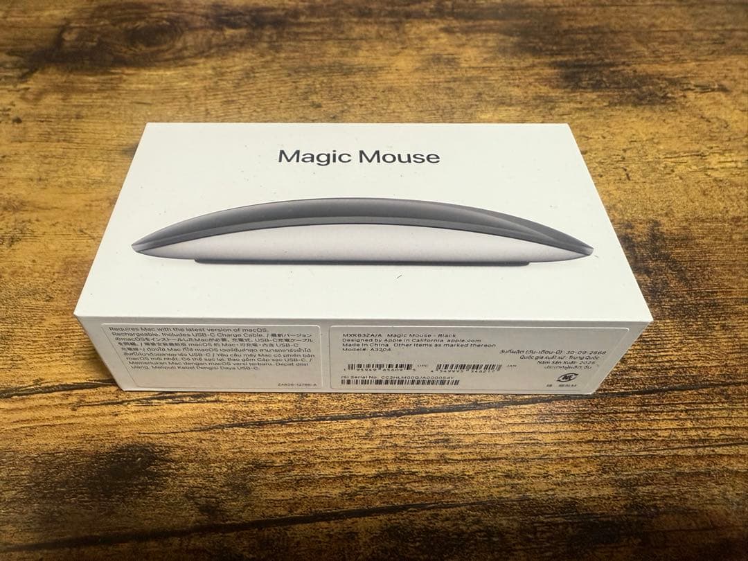 新品‼️Magic Mouse3 ブラック（Multi-Touch）マジックマウス