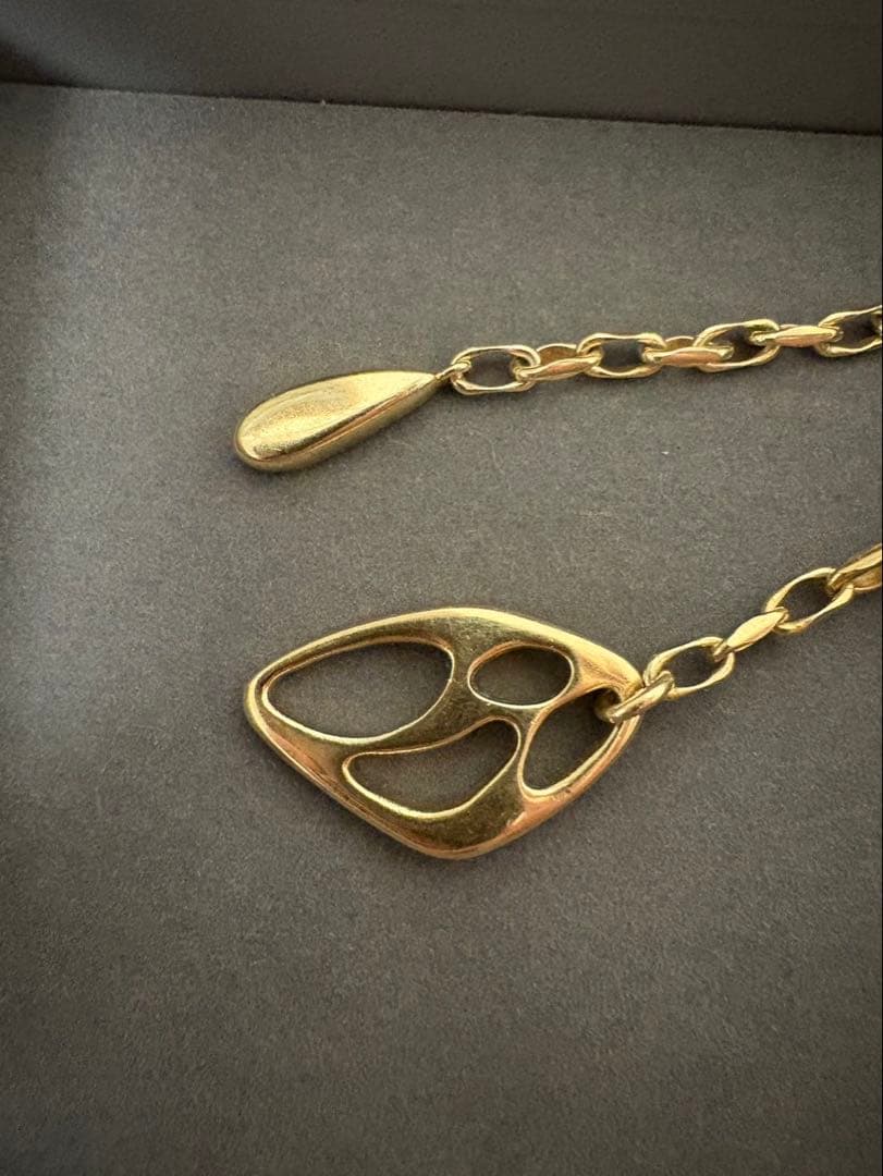 アクセサリー STRONG LOTUS SILVER NECKLACE GOLD OURS