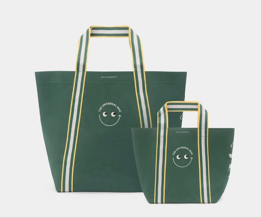 【新品・タグ付】ナショナル麻布　アニヤ・ハインドマーチ　ユニバーサルバッグ　2点