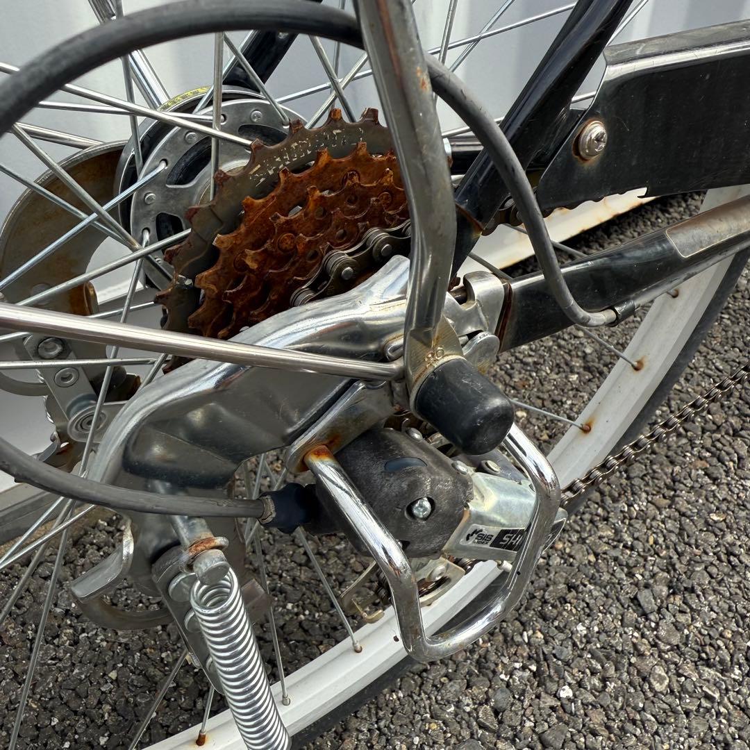 みき　街乗り用自転車 26インチ カゴ/鍵/オートライト/6段変速付