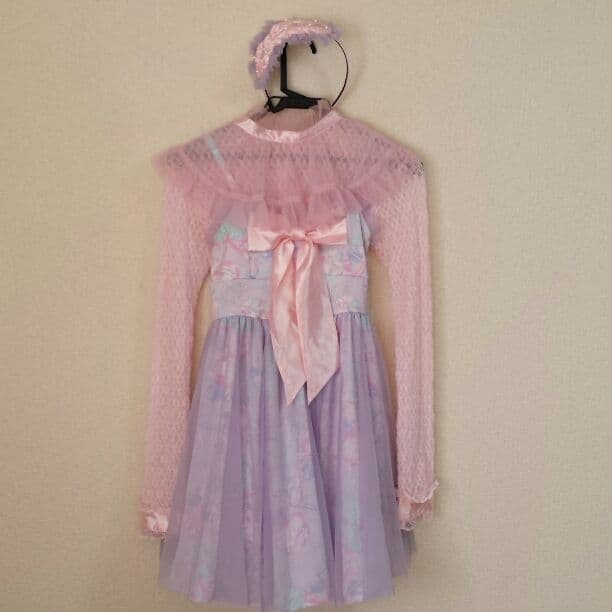 美品　バナナチップス　五点セット　ワンピース　ブラウス　カチューシャ 150