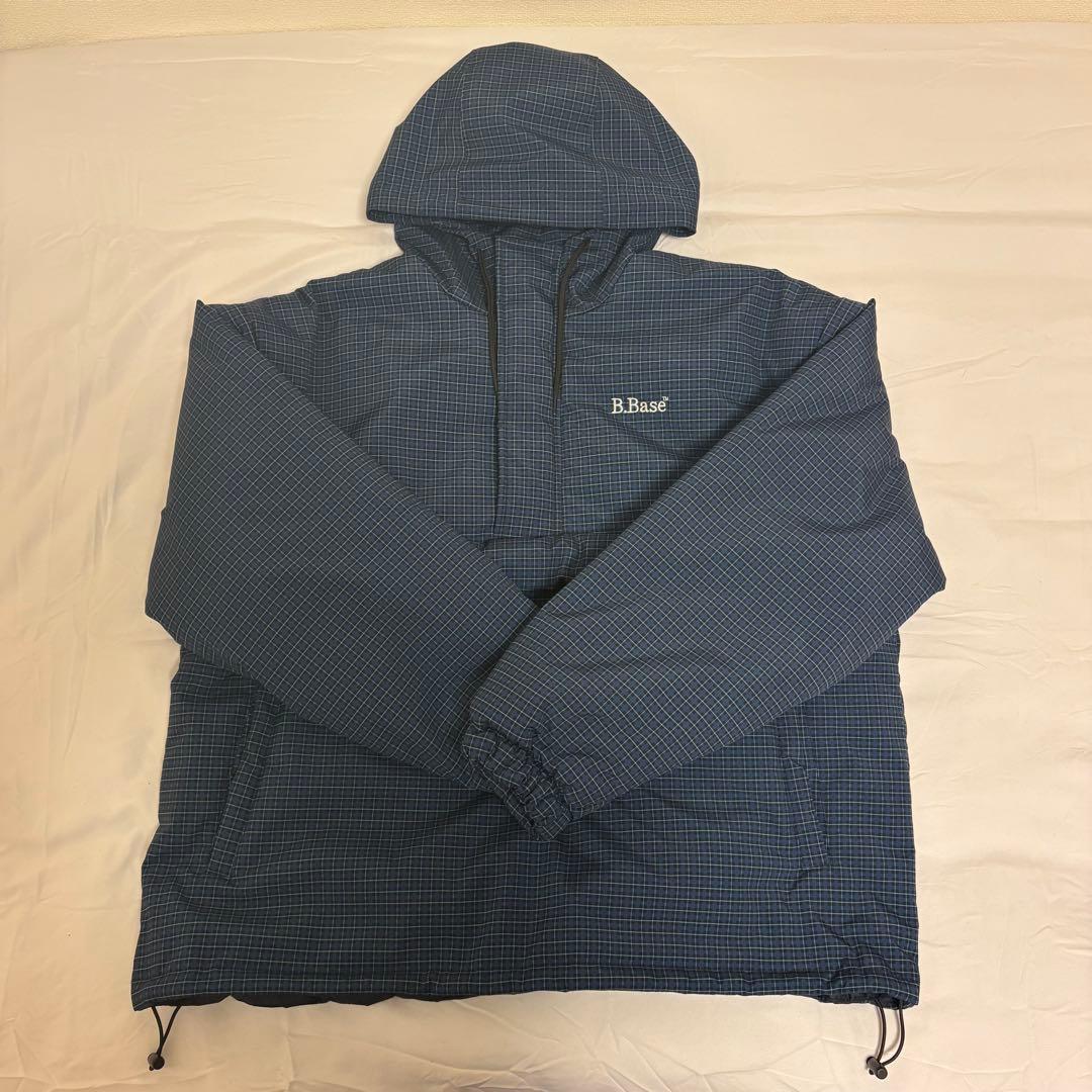 BrokenBase パデッドナイロンテックアノラック ネイビー系