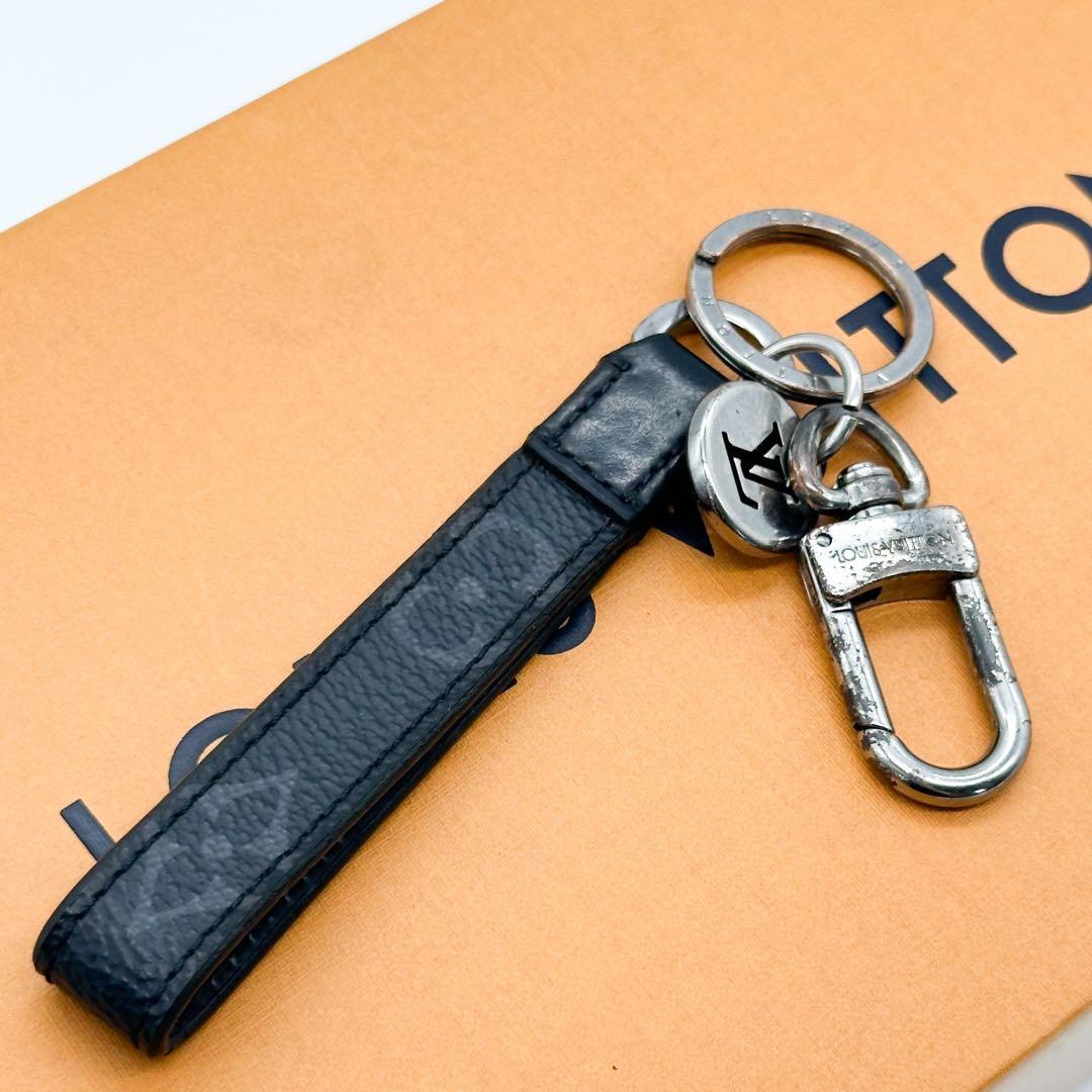 ルイヴィトン ポルトクレ ドラゴンヌ エクリプス キーリング バッグチャーム