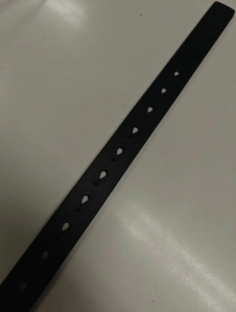 値下げ不可　N. HOOLYWOOD ブラックレザーベルト