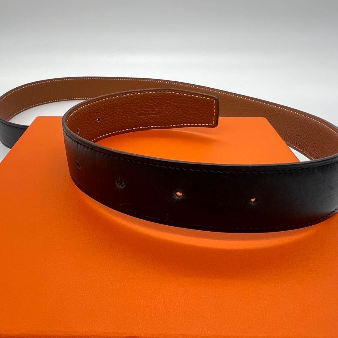 エルメス コンスタンス　Hベルト　ベルト ブラック　ブラウン　ゴールド レザー