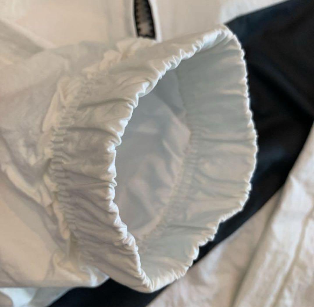 Nike ナイロンジャケット ホワイト/ブラック