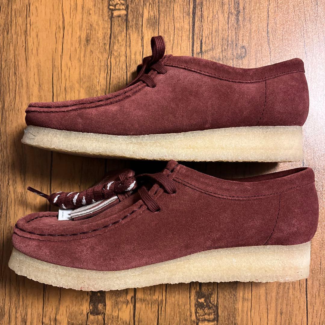 新品未使用品Clarks Originals Wallabeeブラウン 24㎝
