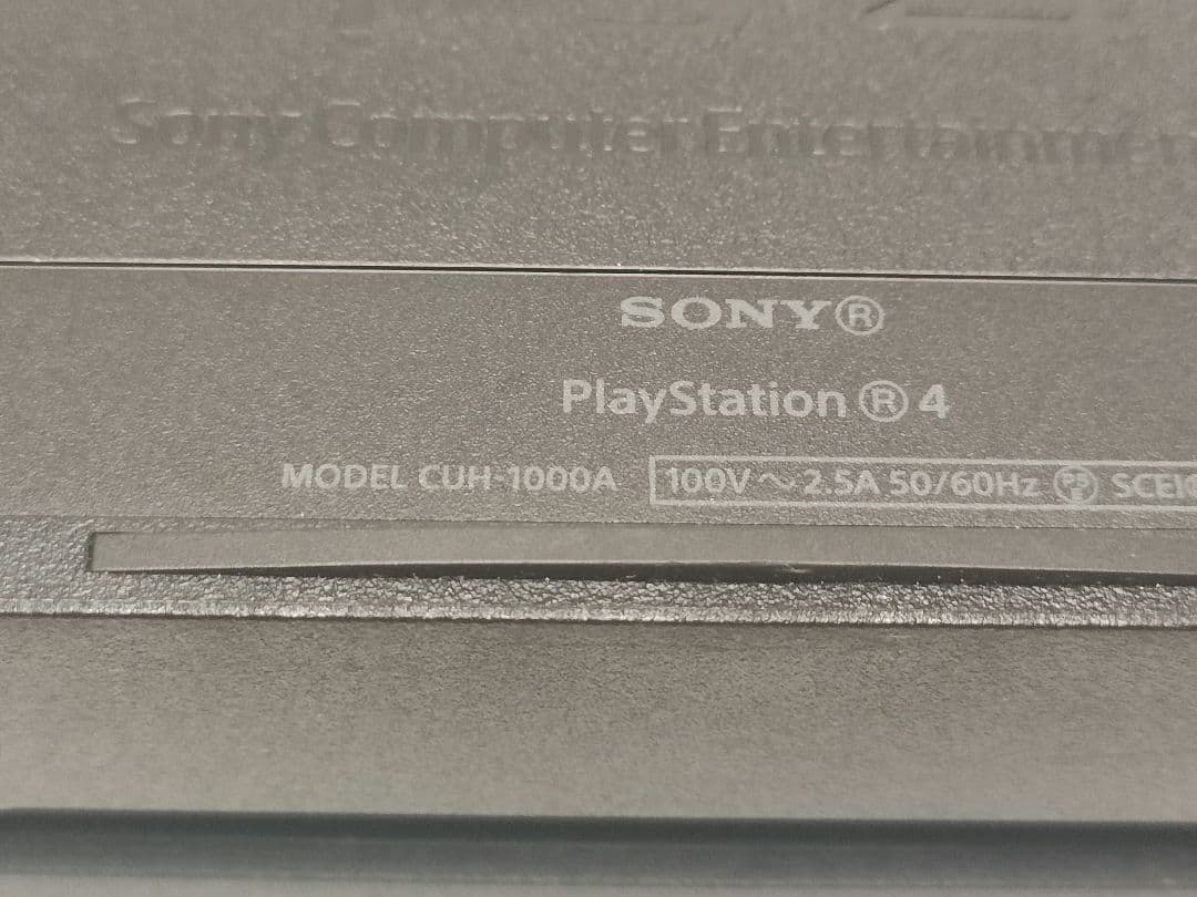 SONY PS4 本体 CUH-1200A ブラック　訳あり