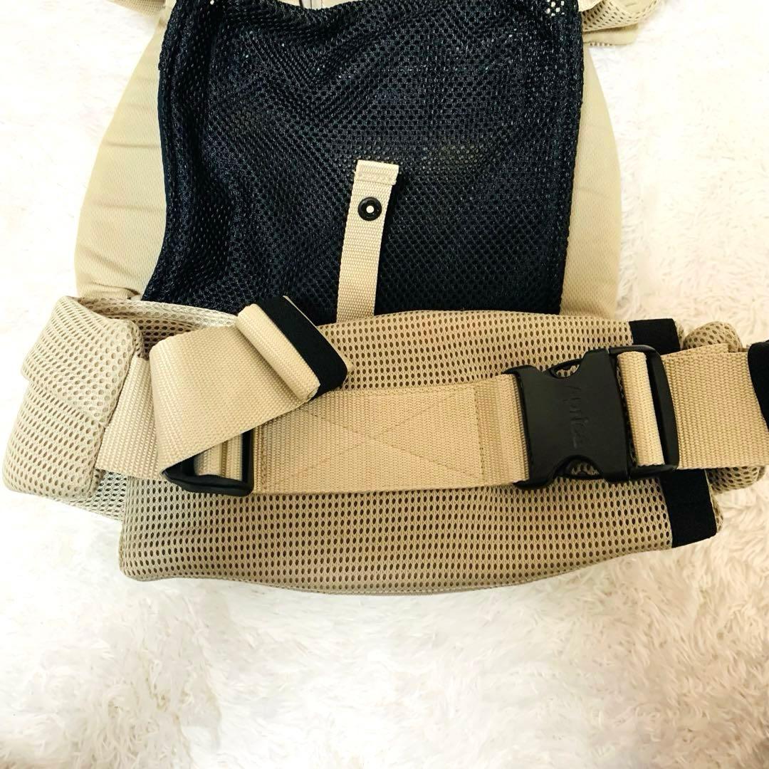 Apricaアップリカ Laclisラクリス 抱っこ紐 ベージュ　4way