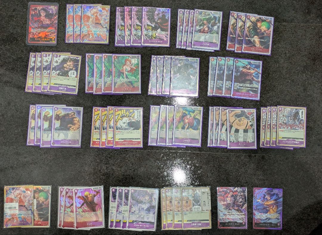 ワンピースカードゲーム　引退品　構築済デッキ　デッキケース　まとめ売り