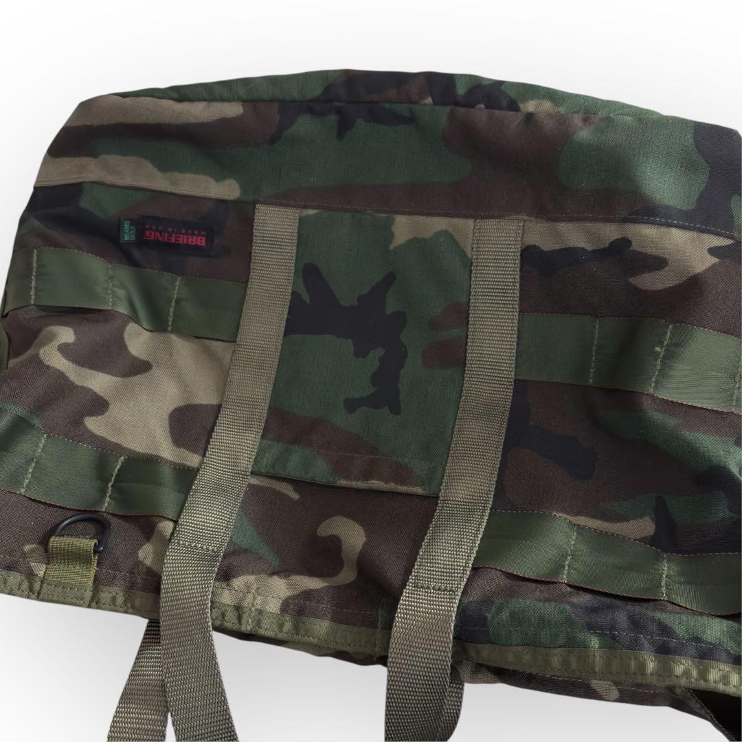 BRIEFING ブリーフィング トートバック 迷彩 グリーン ビームスゴルフ