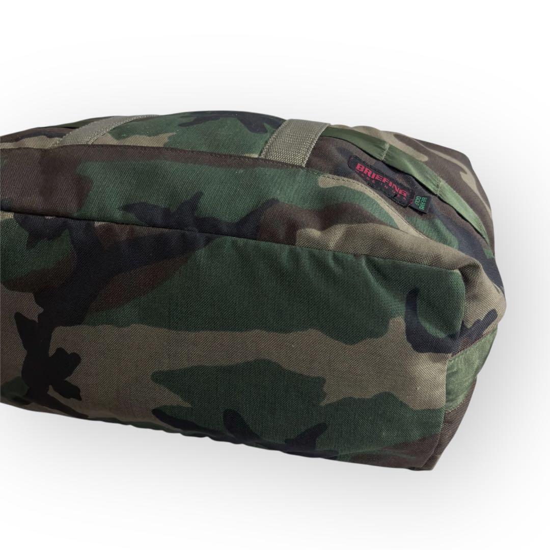 BRIEFING ブリーフィング トートバック 迷彩 グリーン ビームスゴルフ