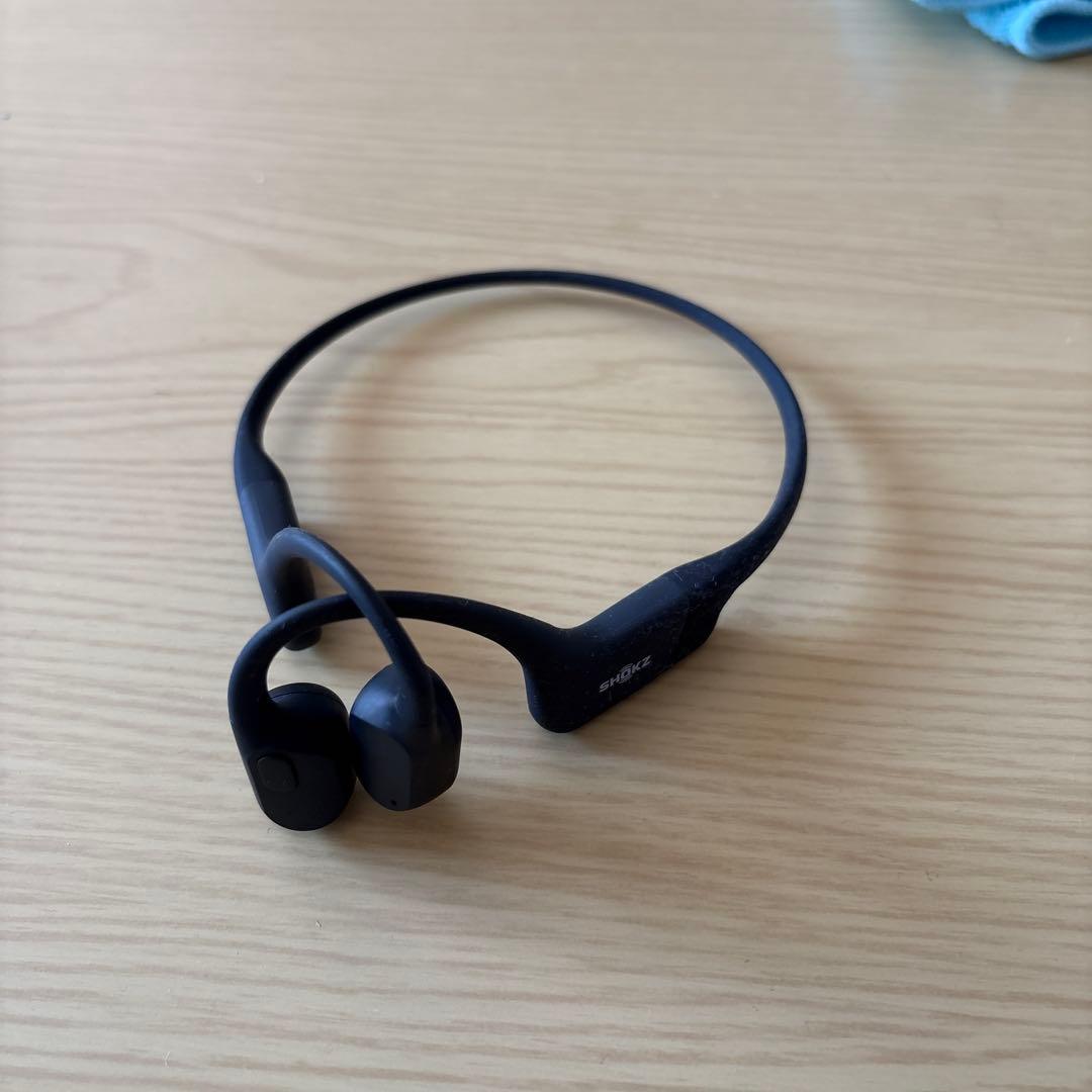 SHOKZ 骨伝導イヤホン ブラック 本体