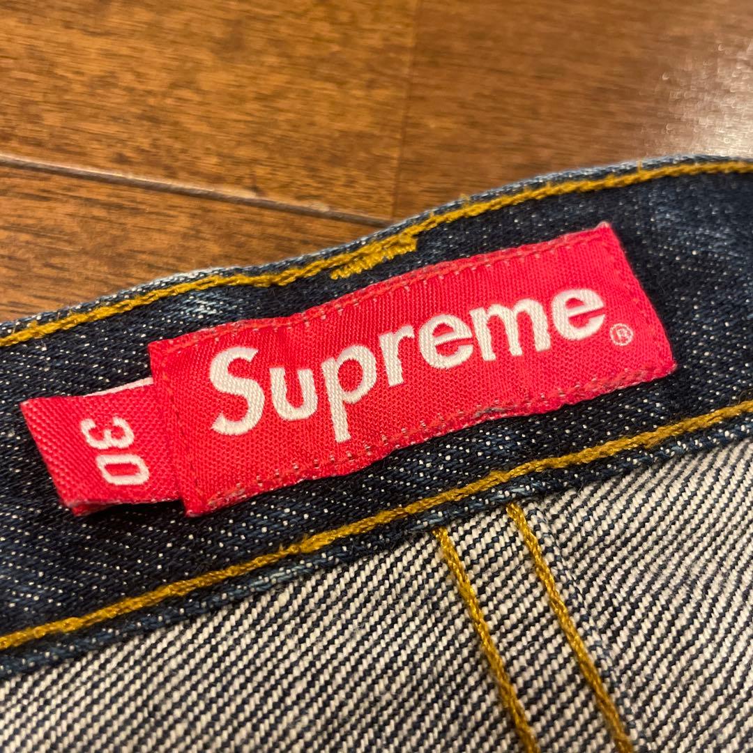パンツ SUPREME DENIM PANTS made in USA W30