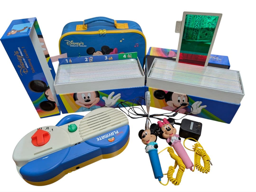 ディズニーワールドイングリッシュ　プレイメイト　トークアロングカード未使用未開封