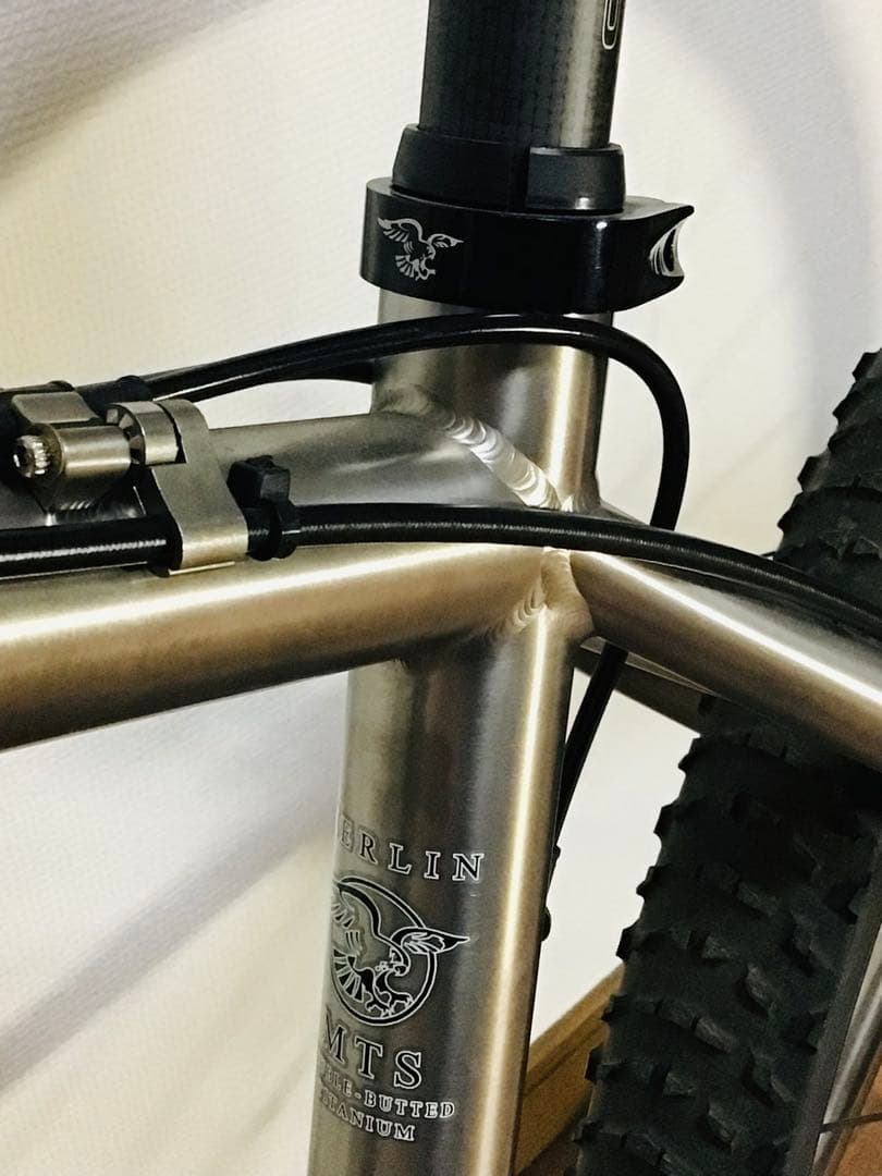 MERLIN MTB チタニウム XLM 半完成車 S 未走行車 ホイール無し