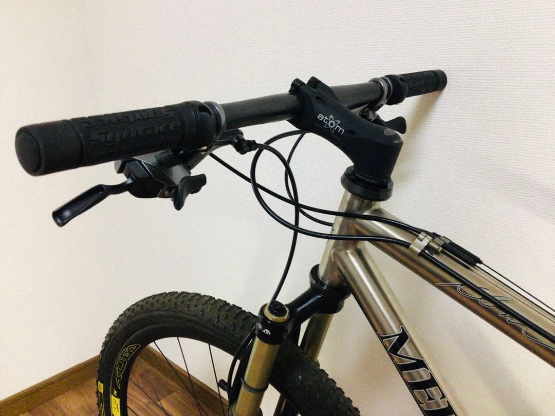 MERLIN MTB チタニウム XLM 半完成車 S 未走行車 ホイール無し