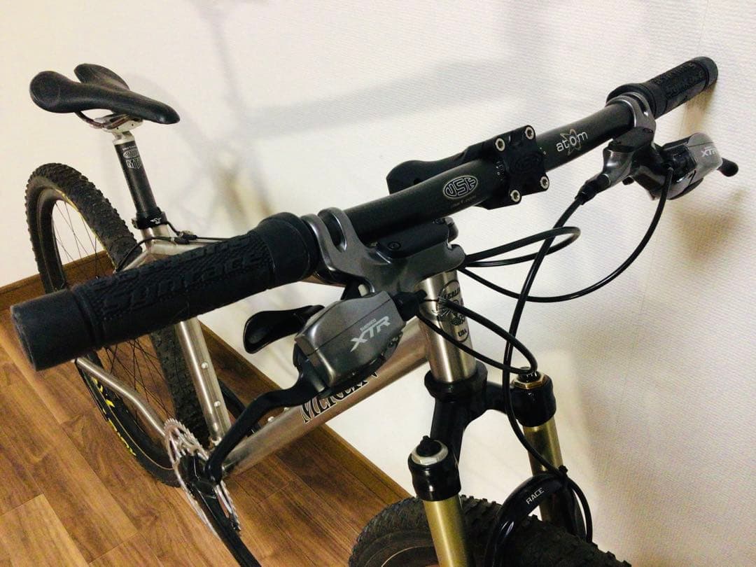 MERLIN MTB チタニウム XLM 半完成車 S 未走行車 ホイール無し