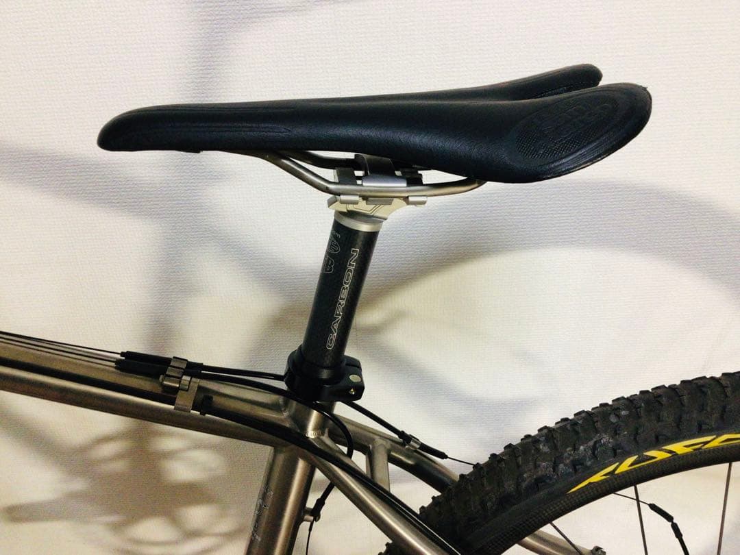 MERLIN MTB チタニウム XLM 半完成車 S 未走行車 ホイール無し