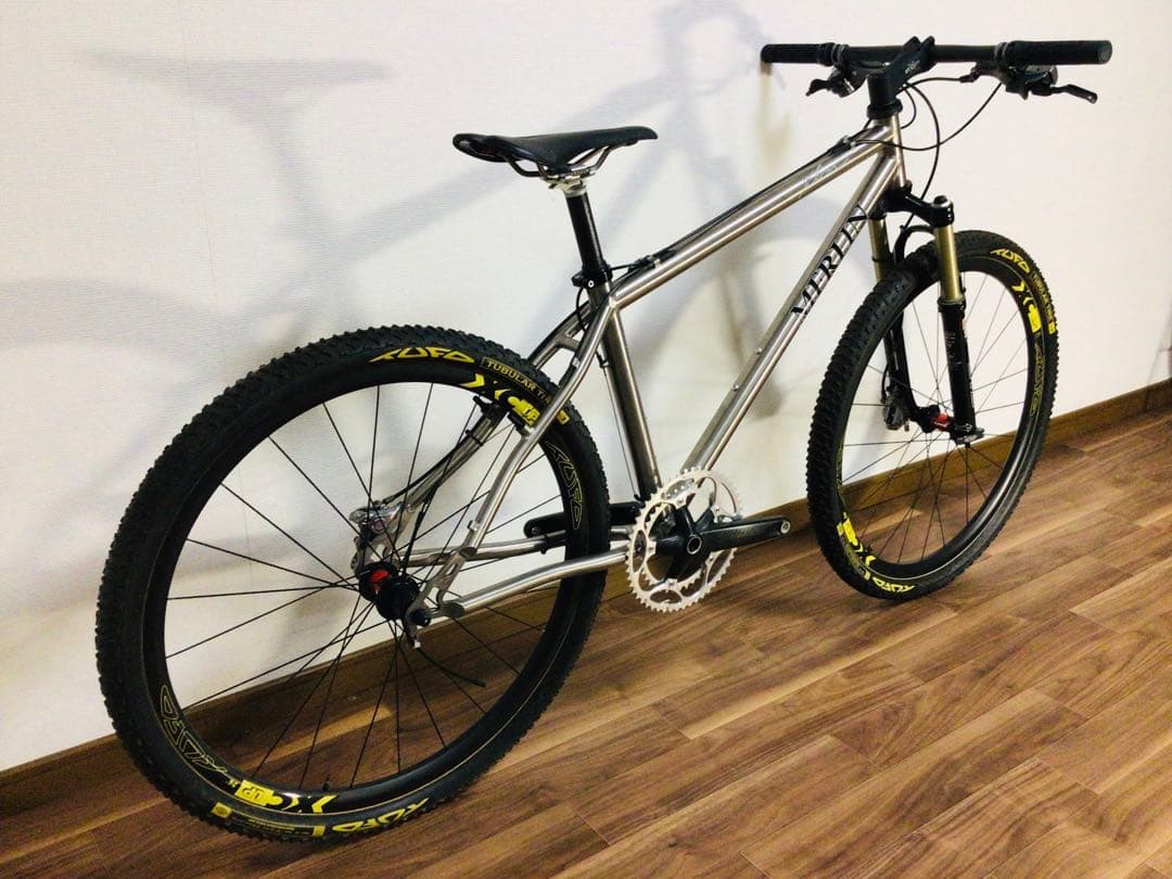 MERLIN MTB チタニウム XLM 半完成車 S 未走行車 ホイール無し