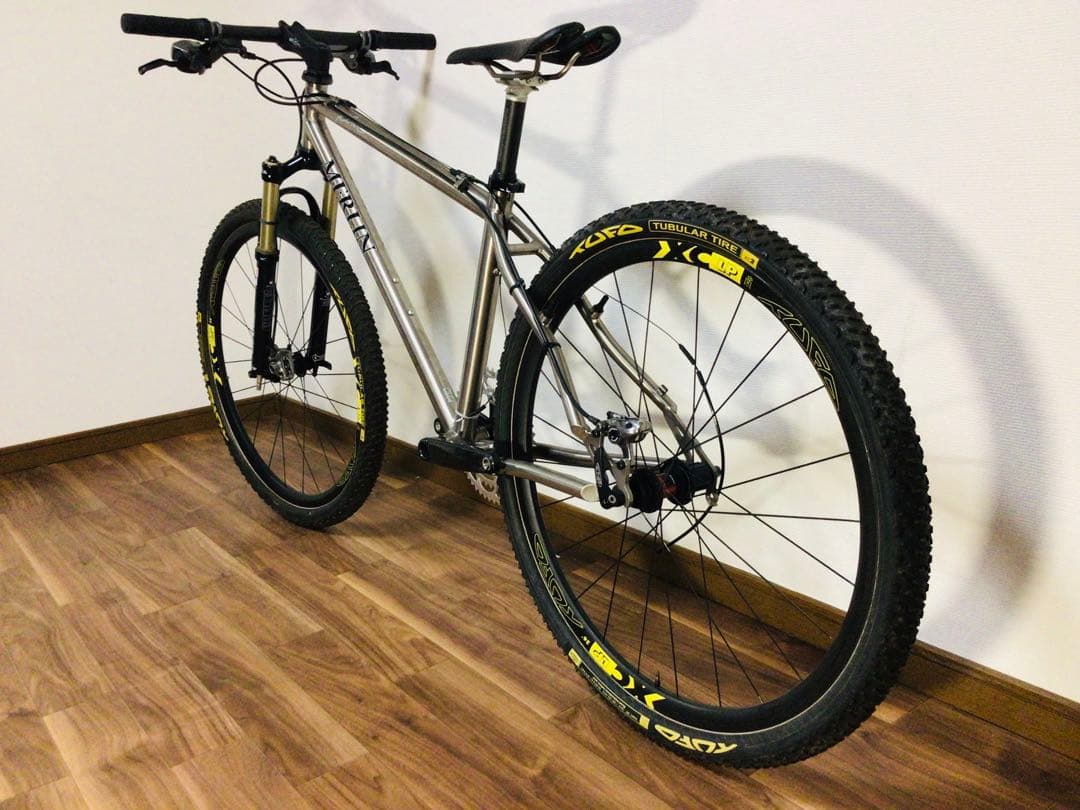 MERLIN MTB チタニウム XLM 半完成車 S 未走行車 ホイール無し