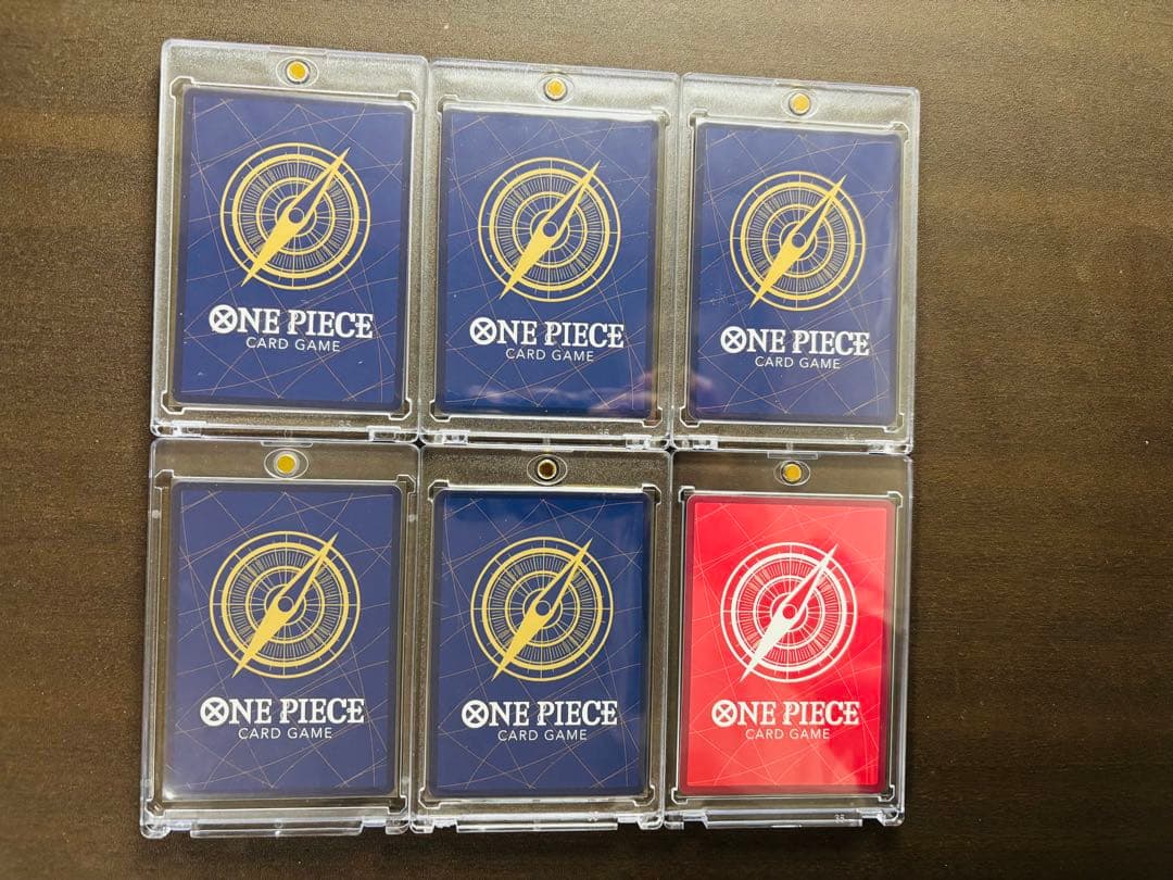 ワンピース カードゲーム 五老星　ゴッドパック　6枚セット　パラレル　赤箔