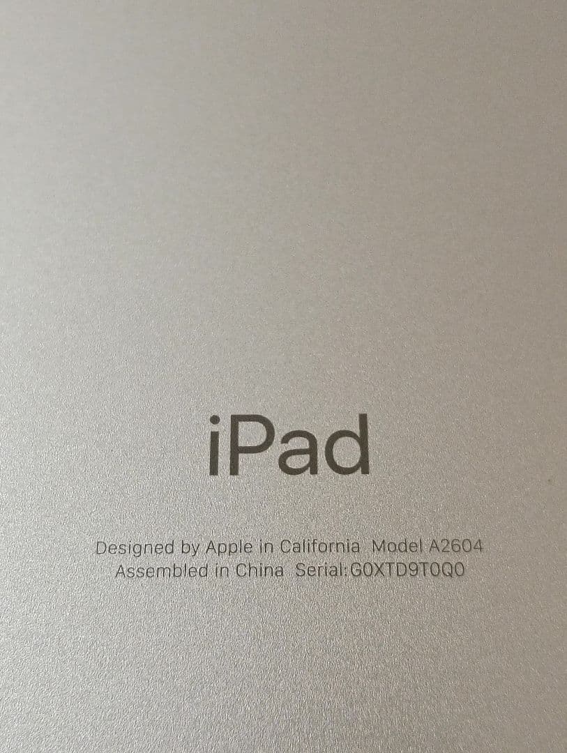 美品 iPad 第9世代 バッテリー98%