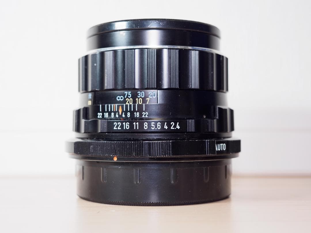 美品 PENTAX SMC TAKUMAR 105mm F2.4 バケペン