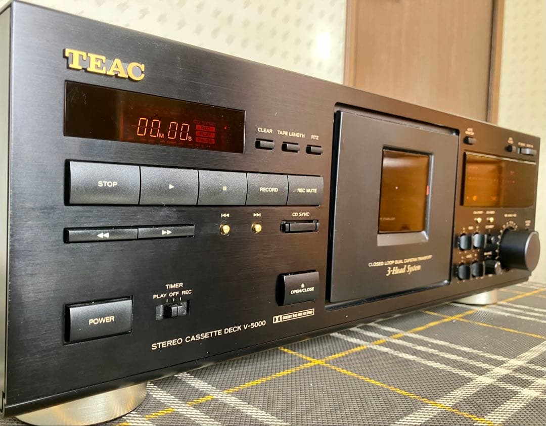 [値下げ]TEAC V-5000 ステレオカセットデッキ