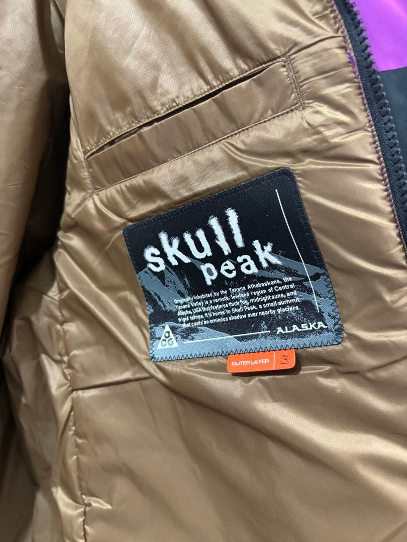 ジャケット・アウター nike acg primaloft skull peak jacket M