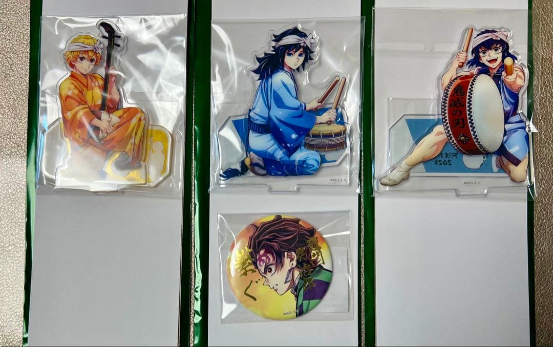 阿波踊り アクリルスタンド 冨岡義勇 我妻善逸 嘴平伊之助