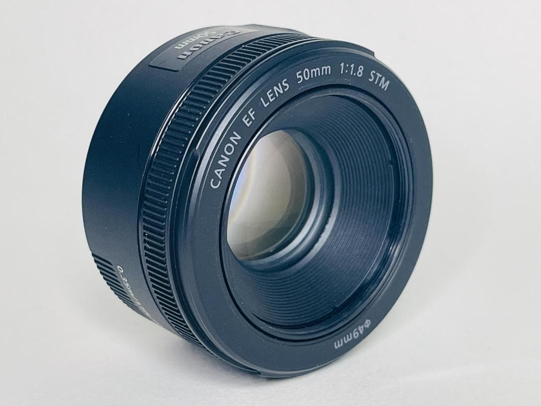 美品★Canon EF 50mm F1.8 STM キヤノン 単焦点レンズ