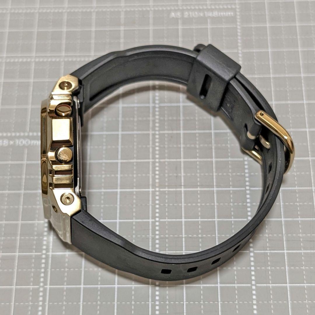 【未使用品】G-SHOCK GM-S5600GB-1JF ブラック×ゴールド