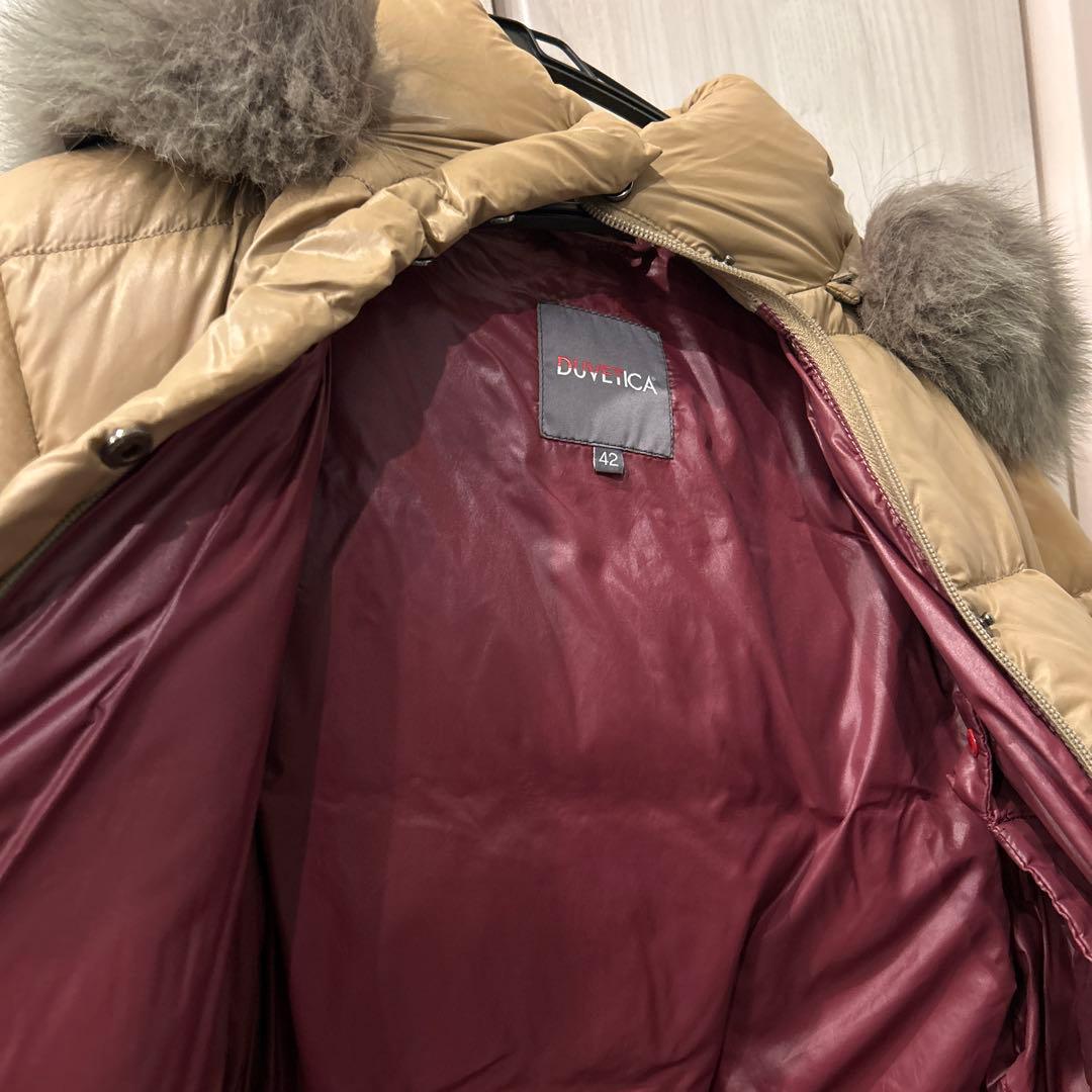 はなこ！DUVETICA デネブ ダウン(42)ベージュ　キャメル