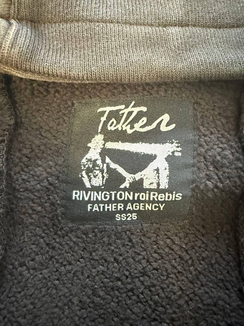 RRR123 RIVINGTON roi Rebis Wジップパーカー