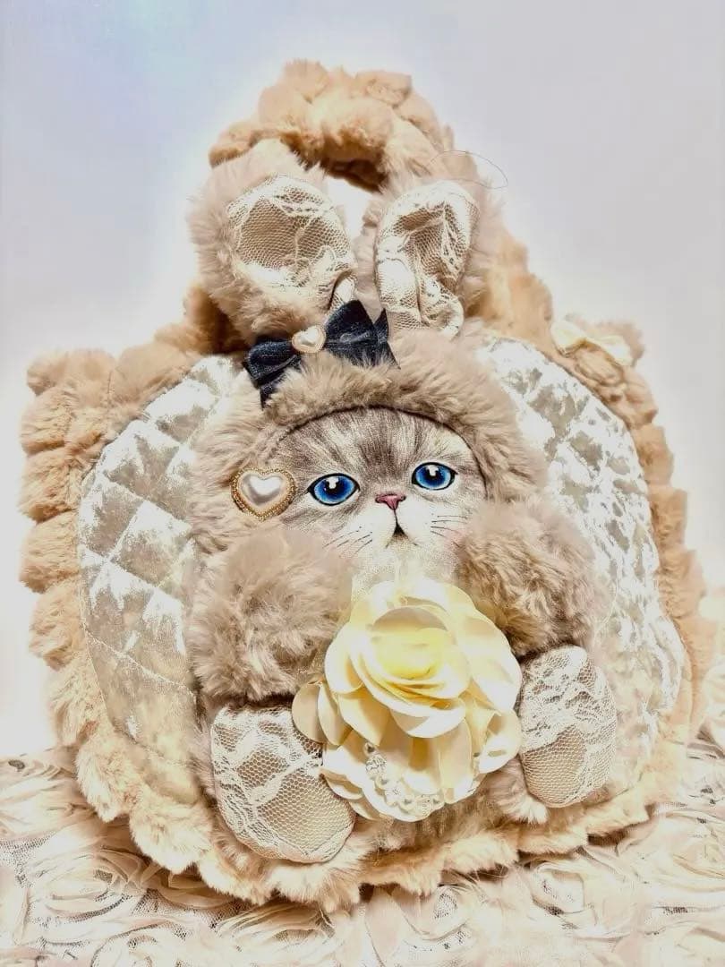 コヤンイサムチョン　ベージュファのころりんバッグ