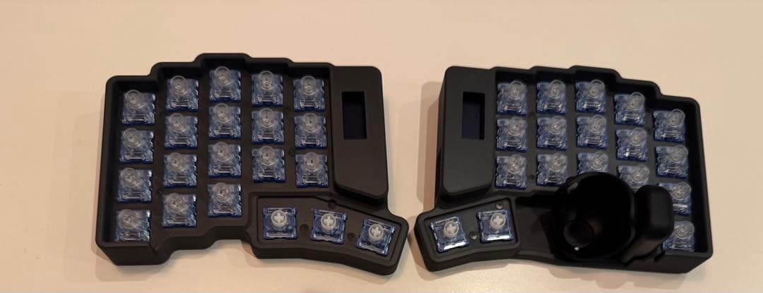 keyball39 すべて半田済(LED無)基板と読取基板センサー