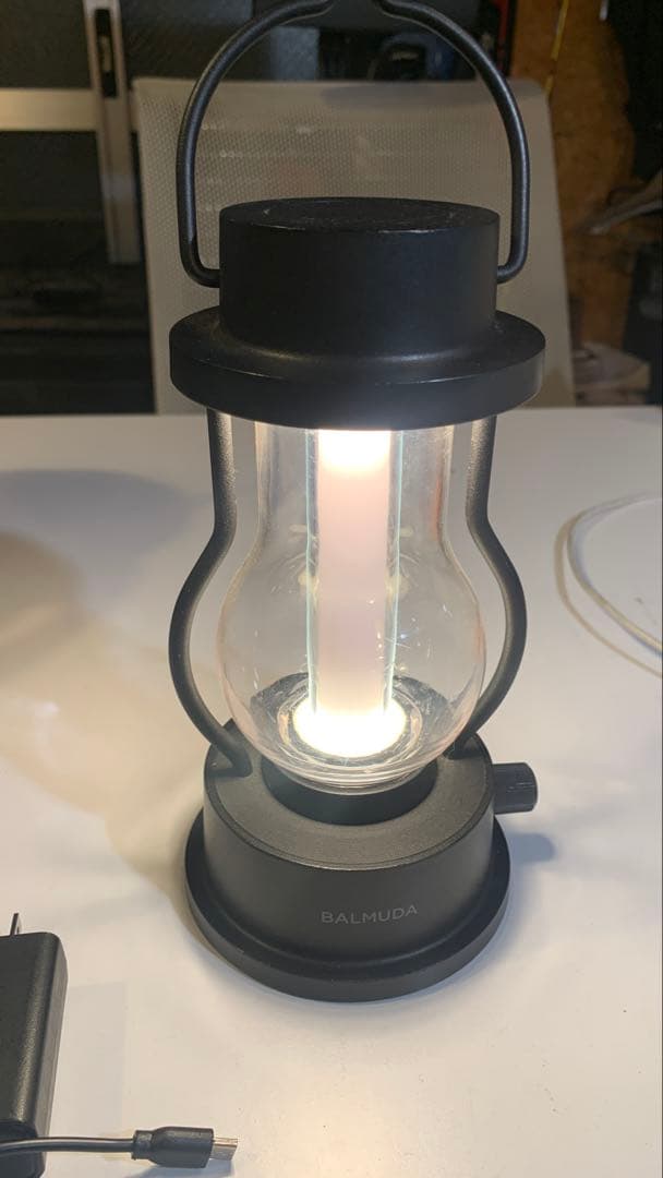 【美品】BALMUDA The Lantern L02A-BK バルミューダ