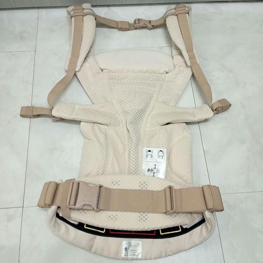 極美品♡【エルゴベビー】 オムニブリーズ ／ナチュラルベージュ