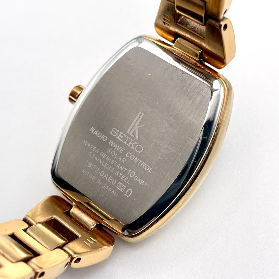 セイコー レディース ソーラー時計 ゴールド 上品 エレガント デイト ビジネス