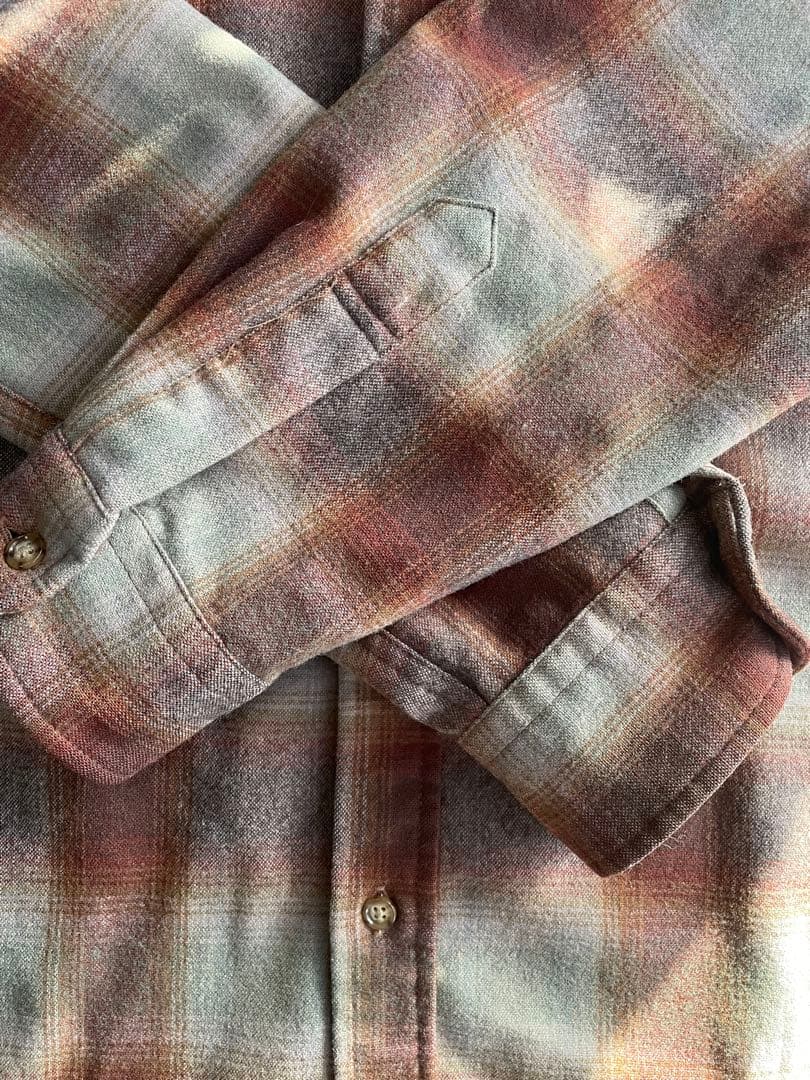 ジェイ アダムス ペンドルトン ウール シャツ オンブレ チェック